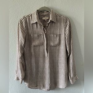 Ann Taylor Loft XS Petite Blouse